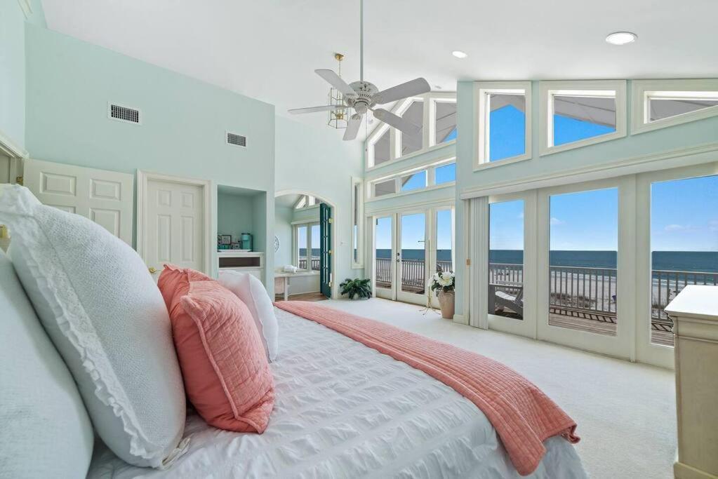 Oceanfront/Zero Steps To Beach/Views/4Br Галф Шорс Экстерьер фото