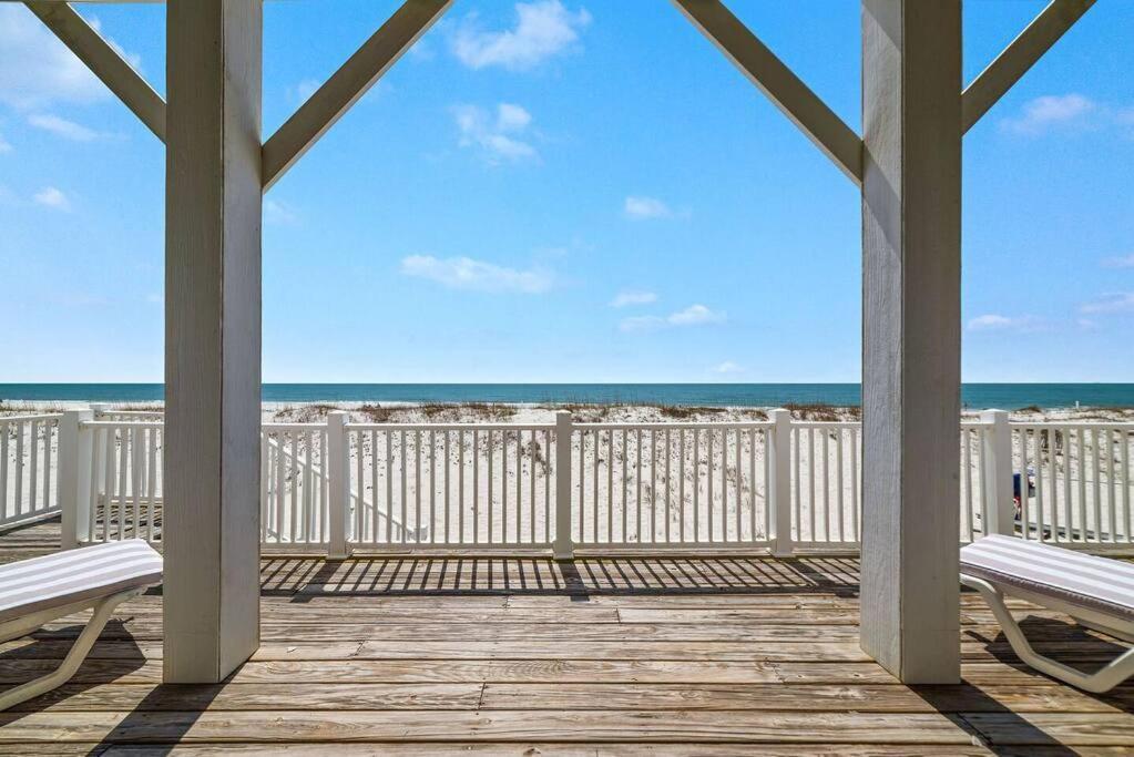 Oceanfront/Zero Steps To Beach/Views/4Br Галф Шорс Экстерьер фото